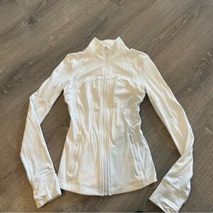 White Lululemon Define Jacket Size 2 #athleisure #yoga